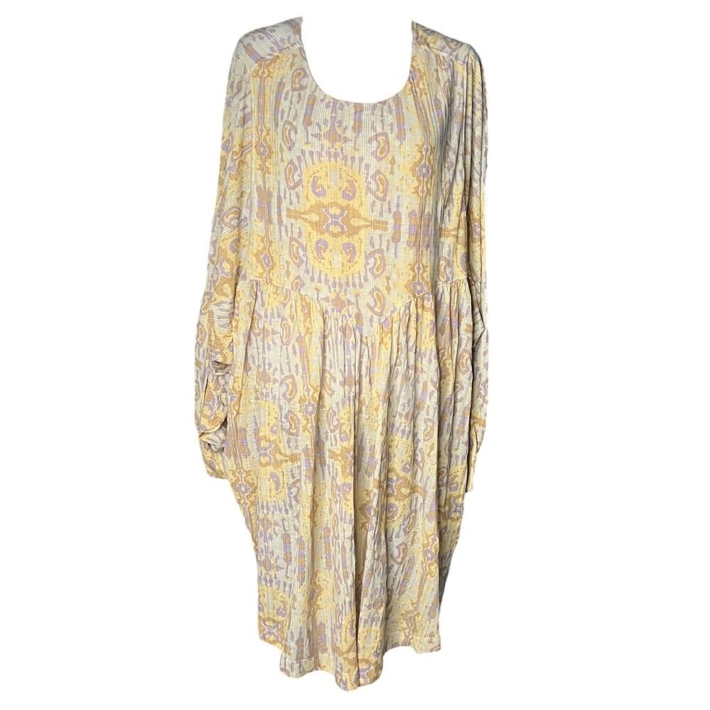 Free People This Is It Tunic Parchment Combo sz XS OB1355329 - Picture 3 of 15